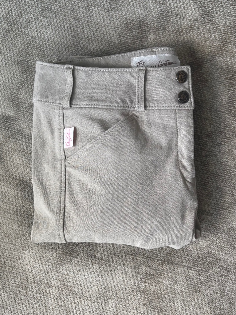 Tan tailored sportsman breeches